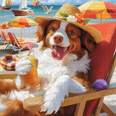 Pup's Vacation Jigsaw Puzzle 1000 Pieces